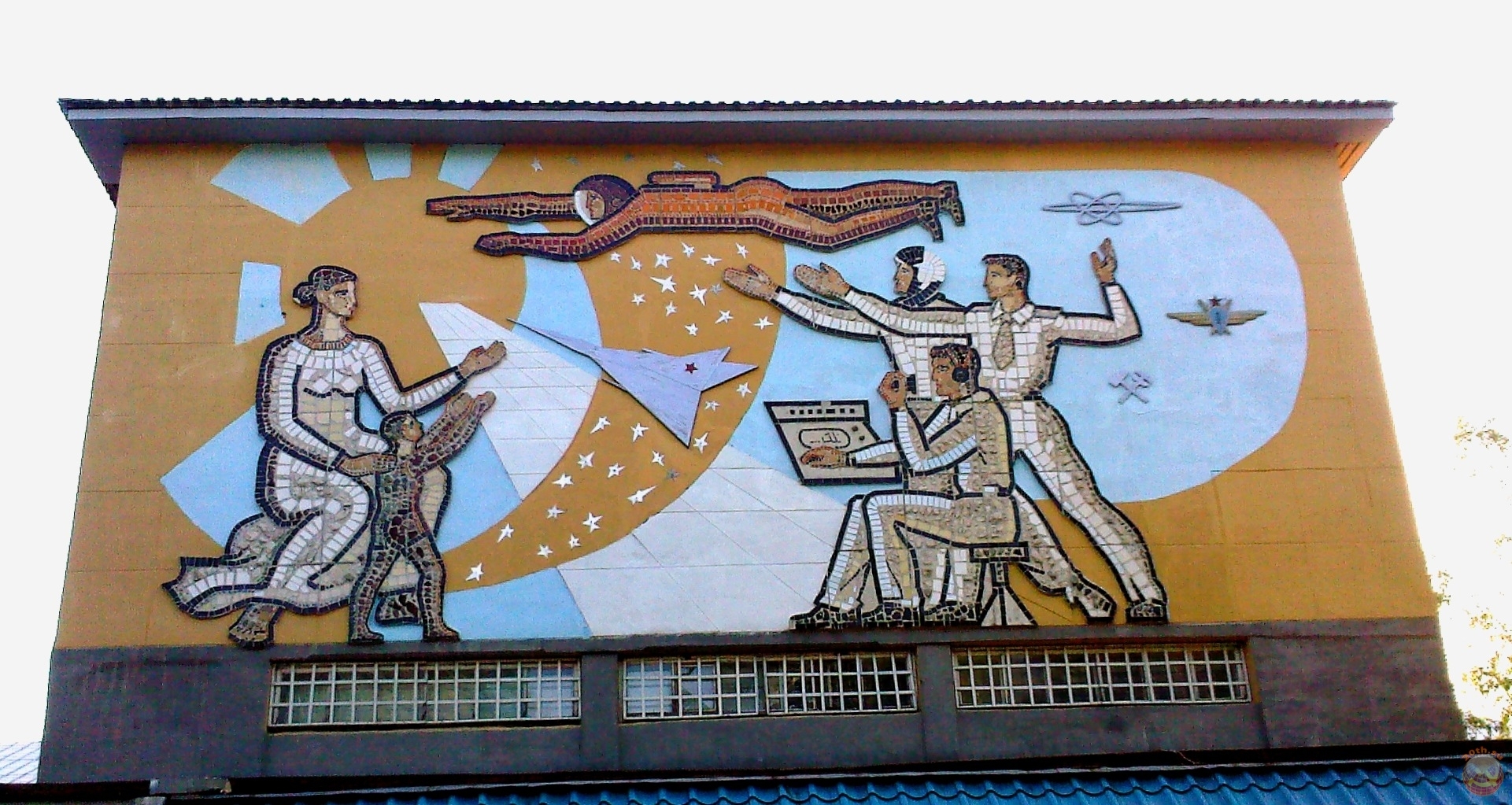 Cosmonautics Day
Cosmonaut Day
Soviet mosaics