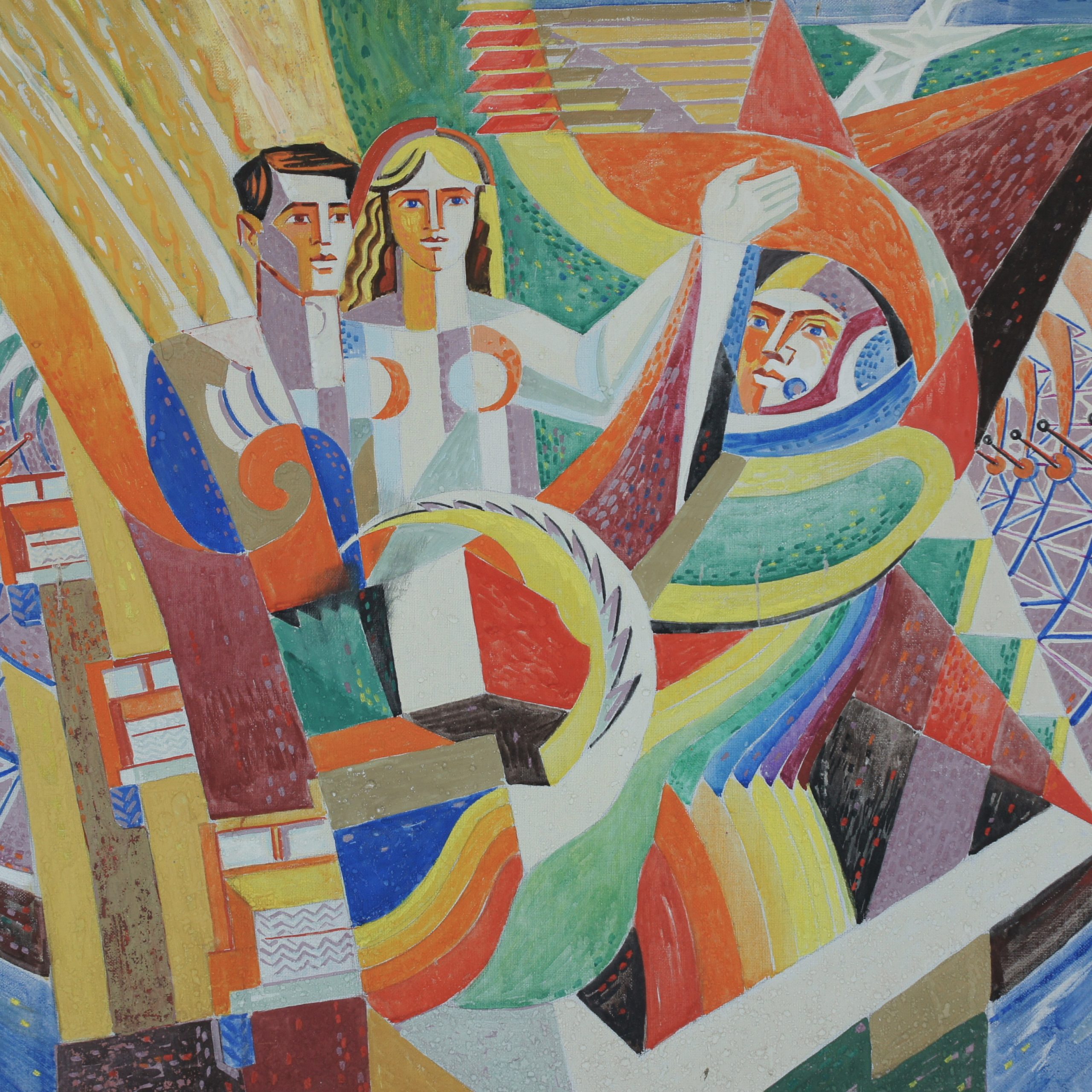 Rediscovering Mikhail Antonyuk: between geometry and Soviet ideology