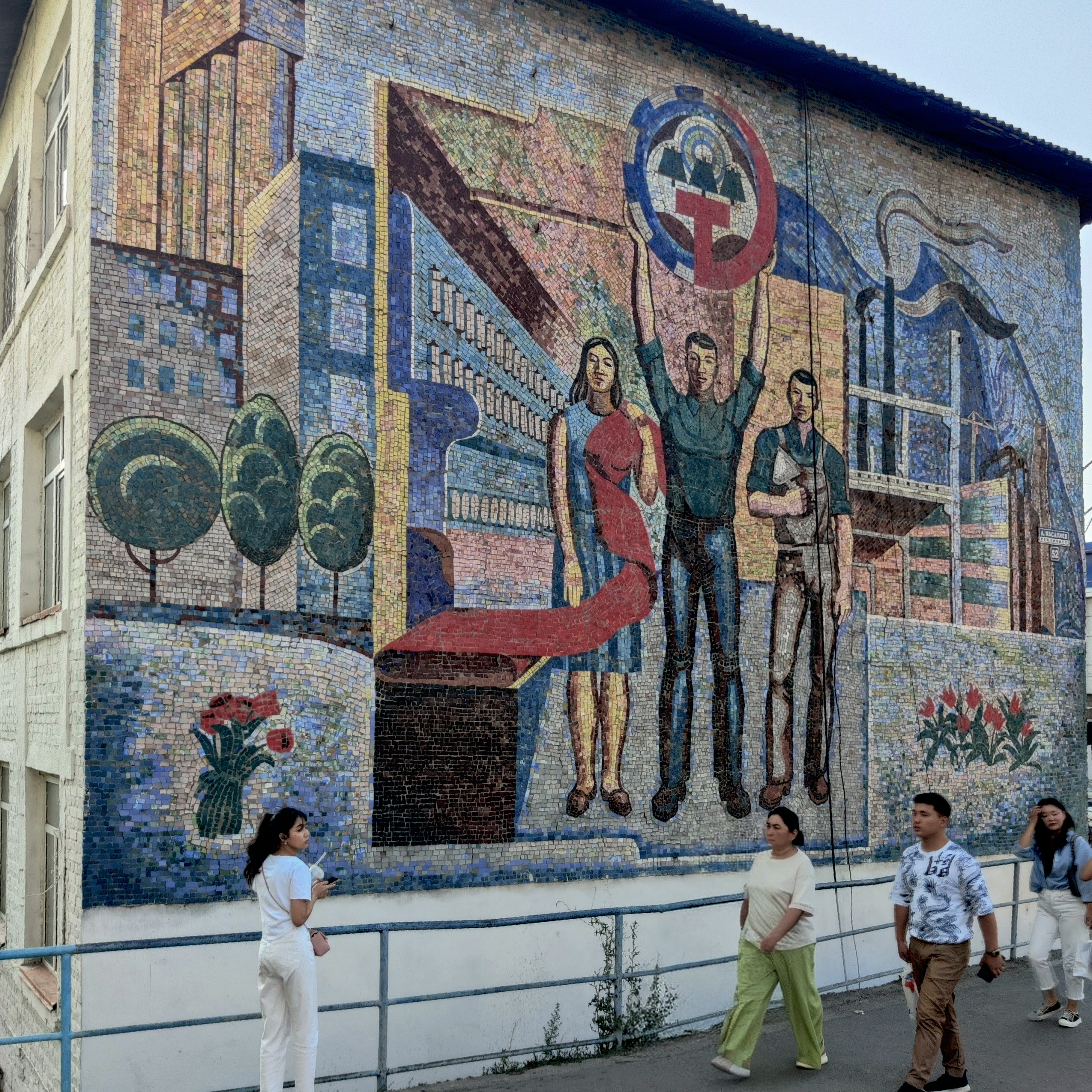 Walking Through Time: a Soviet mosaic trail through Osh, Kyrgyzstan