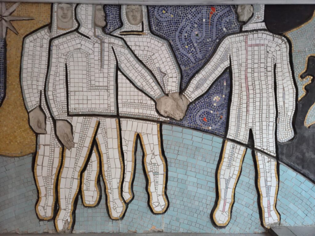 Cosmonautics Day
Cosmonaut Day
Soviet mosaics